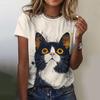 Daily Women's T-Shirt Summer O-Neck T Shirt For Women Fashion Short Sleeve Casual T-Shirt 3d Print Women's Clothing
