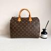 [Б/У] Speedy 30 Элегантная Компактная Модная Для Поездок Классическая Monogram Покрытие Холст С Кожаной Отделкой Сумка-Подушка - Очень Хорошее Состояние #1Y7I8OH
