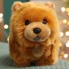 Simulation Dog Plush Toy Fully Filled Cozy Touch Soft Cute Animal Doll