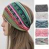 New Wide Stripe Headbands Fashionable Ethnic Style Hair Band Hair Accessories Headwear