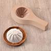 Star Pattern Wood Baozi Mold Deepened Steamed Bread Mold Creative Steamed Bun Mold  Household