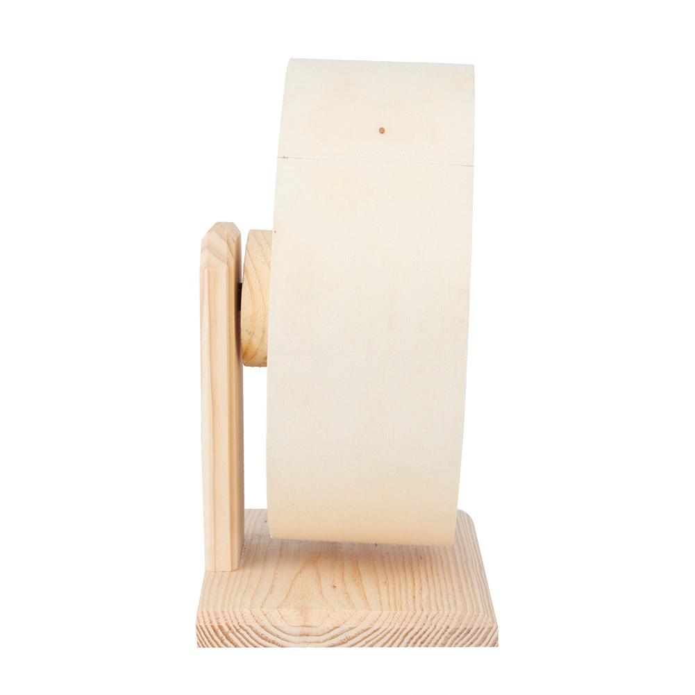 Хомяк Маленькие домашние животные Деревянный домик Забавное колесо Бег Отдых Гнездо Игра Упражнение Игрушка