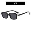 Retro Small-Frame Square Sunglasses Stylish And Versatile Men  Luxury Brand Outdoor Uv400 Sun Glasses Classic Driving Shades