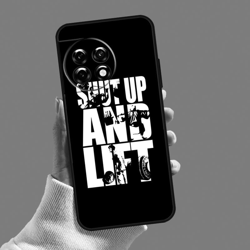 Бодибилдинг Зал Фитнес Цитаты Чехол Для OnePlus Nord 5 CE 4 3 Lite N20 N30 OnePlus 15 13 12 11 8 9 10 Pro 12R 13T 13R Обложка