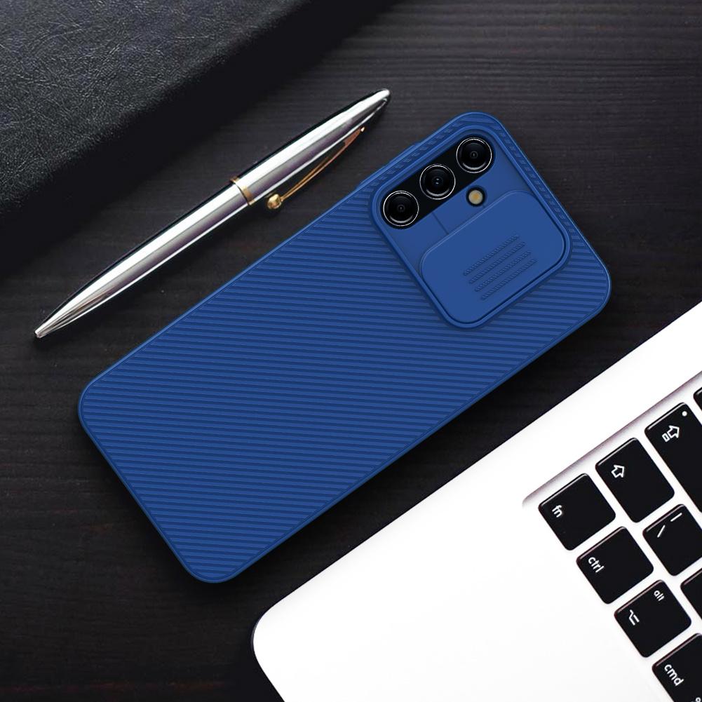 Nillkin CamShield Blue Protective Case for Samsung Galaxy A14 5G with Camera Cover