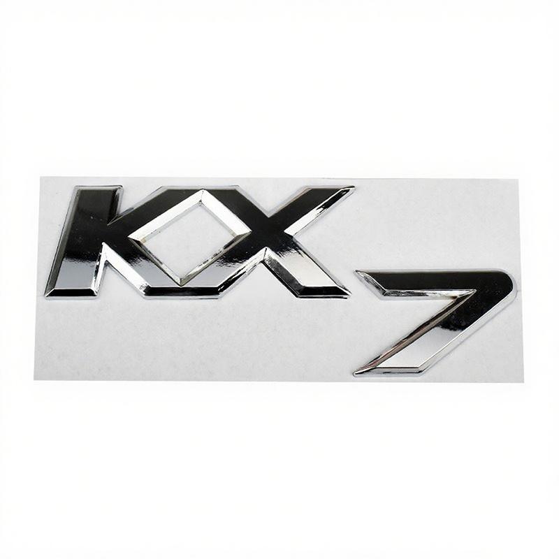 3D Car Metal Creative Stickers Waterproof Dirt-proof Sticker For Kia K2/K3/K5/KX3 Sportage Cerato Optima Soul Rio Carens Smart pgncs50
