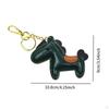 Брелок в виде лошади, украшение для брелка, многофункциональный, кожаный очаровательный брелок в виде животного