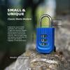 Secure Dormitory Cabinet  Padlock Anti-theft Luggage Combination Lock  Travel Outdoor Tools