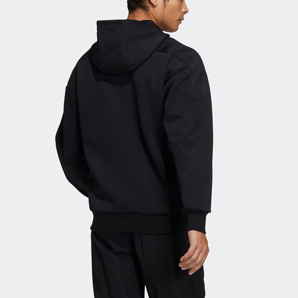 adidas Куртки Мужские Черные С Капюшоном Умеренные Другие H39237