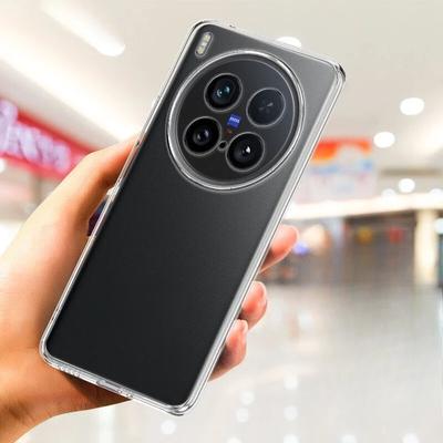 Для VIVO X200 X 200 X200Ultra Ultra X200Pro Pro Mini X200ProMini Чехлы для телефона из ТПУ Прозрачный Силиконовый Мягкий Чехол Прозрачный Корпус
