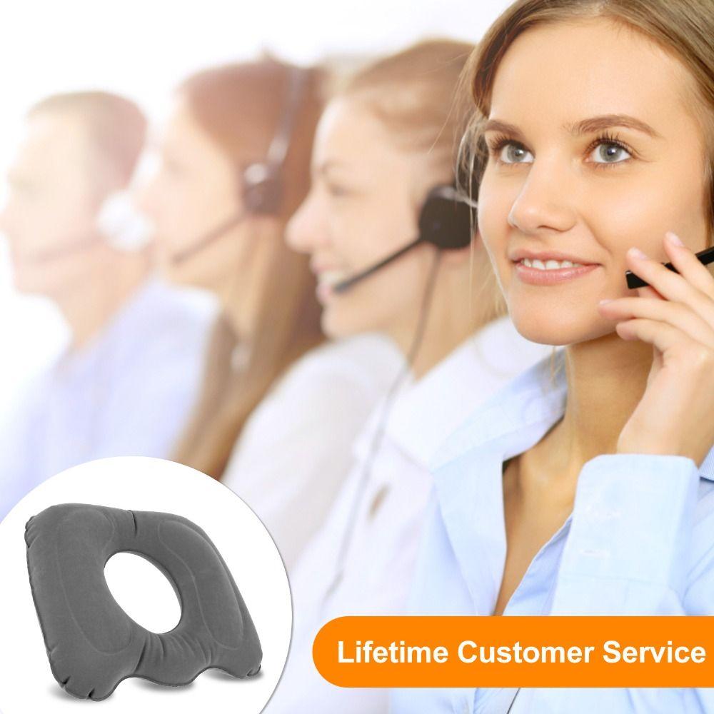 Регулируемая герметичная надувная подушка-пончик, надувная подушка-пончик, комфортная подушка для автомобиля, офисное кресло