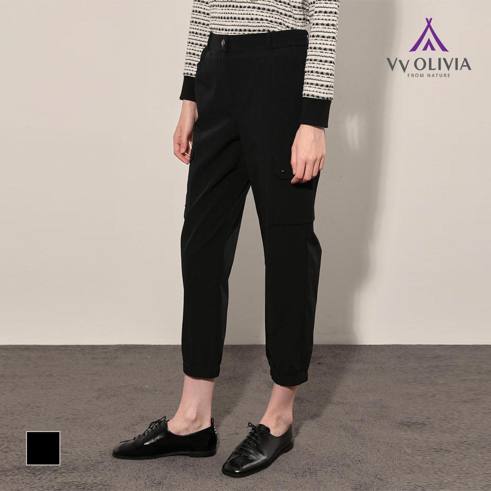 VVOLIVIA Elastic Banding Jogger Pants_Vvcdl4F7471