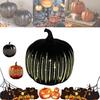 Twinkle Pumpkin Night Light with Timer Halloween Glass Starry Night Lamps Auto-Off