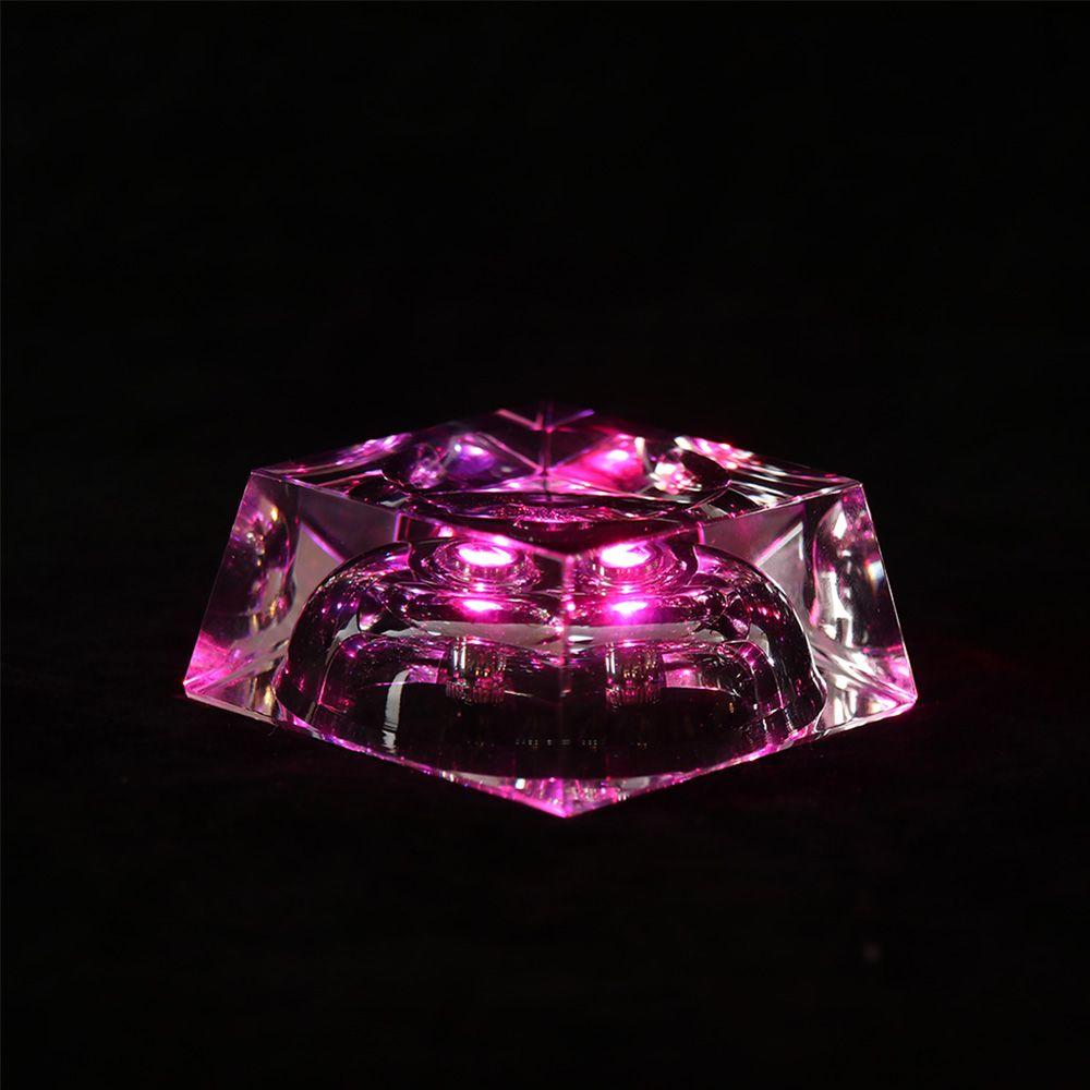 Trapezoidal Crystal Ball Base Crystal Ball Display Stand Glass Sphere Holder Transparent Support