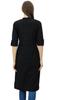 Phagun Cotton Plain Kurti Tunic Mandarin Collar Ethnic Casual Kurta Blouse