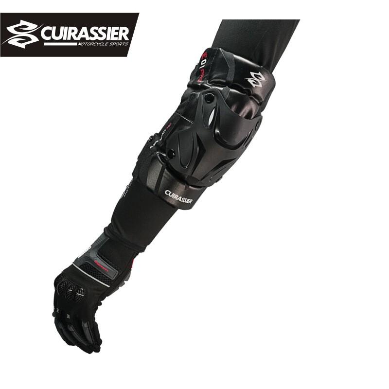 Motorcycle Elbow Guards E01-3 Protective Gear Riders Shock Absorbing Anti-Fall Wear Resistant Reflective Cycling Safety Armor
