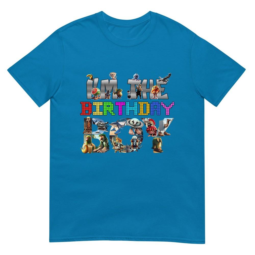 Im The Birthday Boy Italian Brainrot Meme Party Funny Tshirt