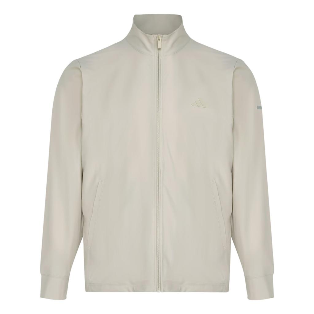 adidas Мужская вязаная куртка на молнии, однотонная, с воротником-стойкой, с длинным рукавом, артикул KW4773