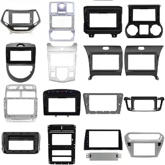 Car Radio Frame For Renault Logan Sandero Lada Largus Lergus Dacia Duster 9 inch Stereo Panel Harness Wire Power Cable Canbus