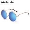 MePanda Модные солнцезащитные очки унисекс в большой круглой оправе для путешествий на открытом воздухе, UV400