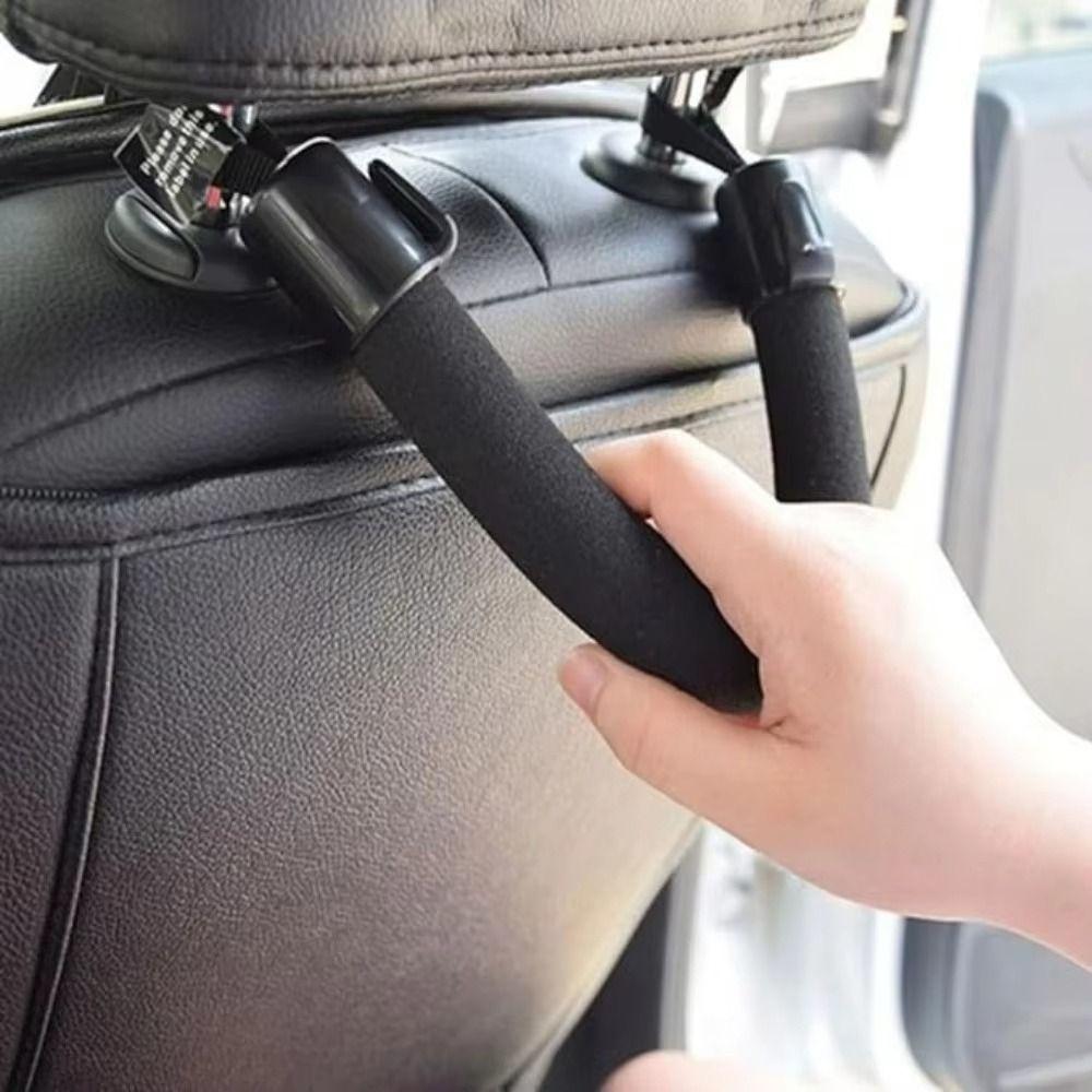 Soft Material Car Headrest Grab Handle Headrest Safety Handrail Vehicle Accessories