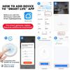 Tuya ZigBee WiFi Smart Water Sensor Water Flood Sensor Smart Life APP Удаленный мониторинг Сигнализация затопления Работает со шлюзом ZigBee