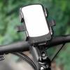 Bike Phone Holder Anti-Shake High Stability Simple Installation 360-Degree Rotating Bike Handlebar Phone Mount Bike Supplies
