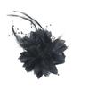 Dance Performance Wedding Hair Accessories Wrist Flower Feathers Hair Clip Bridal Hairpin Headdress