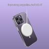 Прозрачный противожелтый противоударный чехол MagSafe для iPhone 17 Pro Max