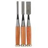 Yoita Toki Riichi Chisel Set of 3, 9mm/15mm/24mm, Silver