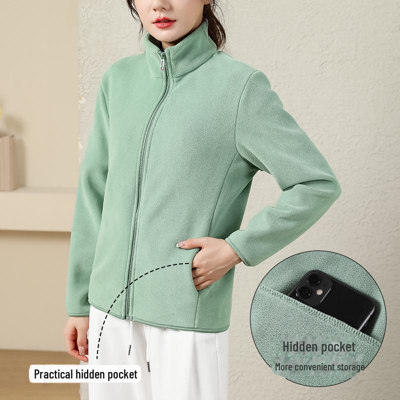 Двусторонняя флисовая куртка унисекс: Мягкая, утолщенная и теплая зимняя коллекция для мужчин и женщин