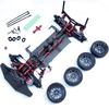 4x4 Carbon Fiber 4WD 1/10 Touring Car On-Road Drift RC Car Frame Kit Chassis with Wheel