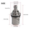 304 Stainless Steel Valve Cartridge for Reliable Bath Kitchen Faucet