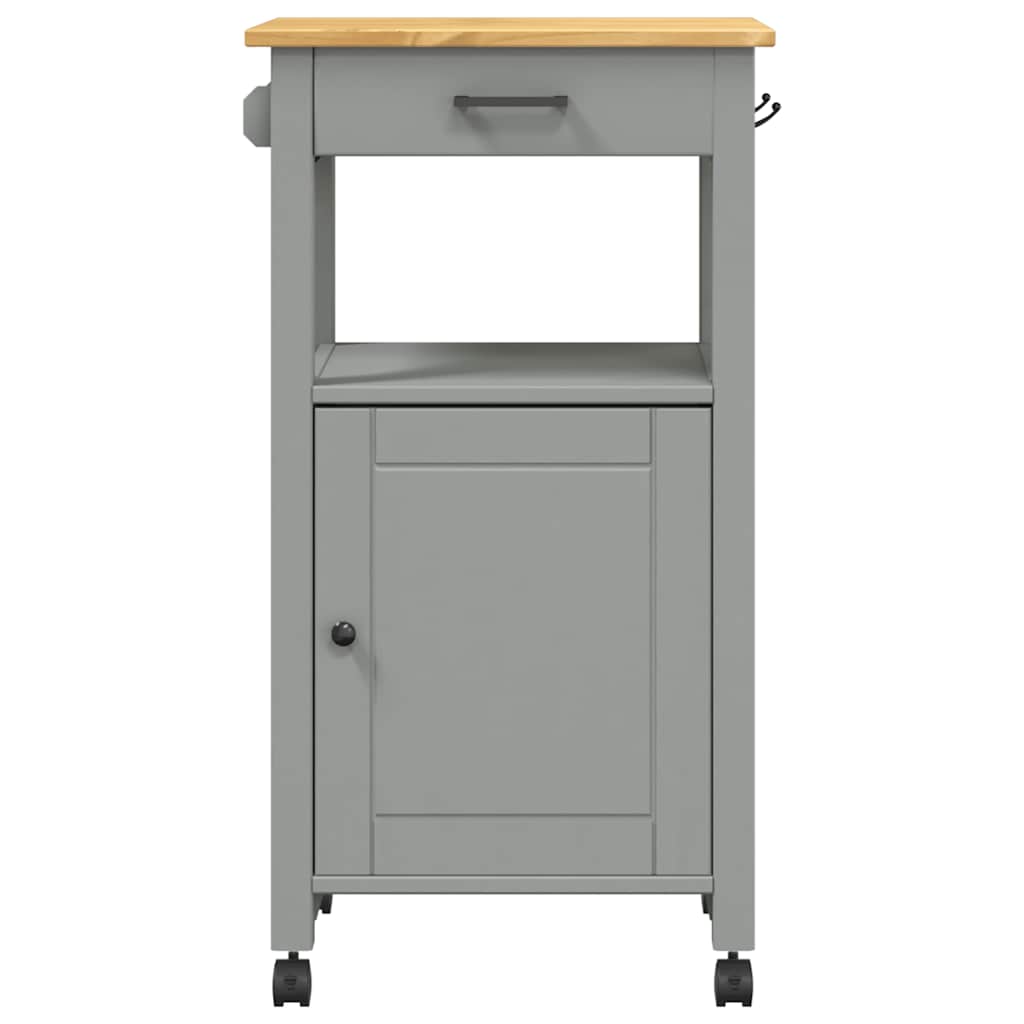 Kitchen Trolley MONZA 48 x 40 x 88.5 cm Solid Pine Wood