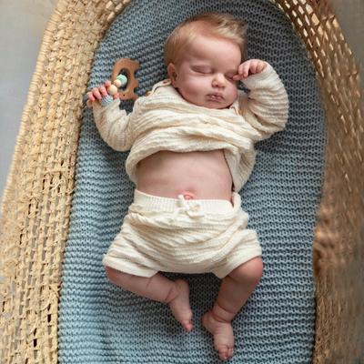 19-дюймовая силиконовая кукла Reborn всего тела LouLou, реалистичная мягкая кукла Bebe для новорожденных, многослойная 3D-рисунок, кукла для одевания кожи, детские игрушки для друзей