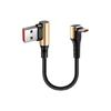 Кабель USB Type C для быстрой зарядки, короткая длина, премиальный плетеный материал для быстрой и надежной зарядки