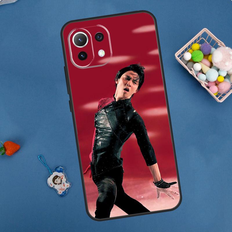 Japanese Skating Prince Yuzuru Hanyu Case For Xiaomi 11T 12T 13T 14T Pro 13 14 15 Ultra POCO X7 Pro X3 X5 X6 M6 F5 F6 Pro Cover