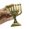 Holy Grail Candle Holder 7 Branch Candlestick Table Centerpiece Desktop Ornament Menorah Jewish Jerusalem Temple Stand