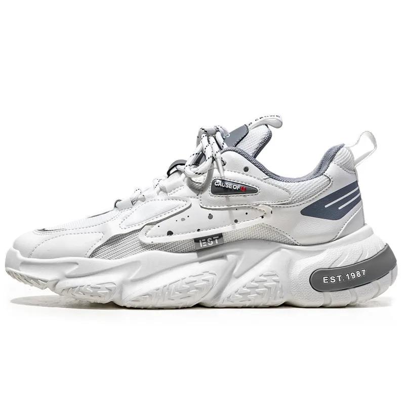 2024 Мужские повседневные кроссовки для ходьбы Модные дышащие сетчатые мужские кроссовки на платформе для бега Обувь для мужчин Zapatillas Hombre