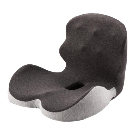 Seat Cushion for Long Sitting Hours Memory Foam Buttocks Cushion with Back Support Ergonomic Sciatica Relief Cushion for Office Chair Home Travel