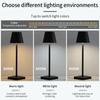 Desk Lamps 3-Color LED Table Lamp Night Lights Touch Dimming Eye Protection USB Plug In Lamps For Study Side Table Mini Bed Side