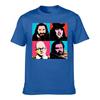 Unisexs Cotton Short Sleeve Tshirt What We Do In The Shadows Pop Art Print Casual Daily Wear Tee For Movie Fans