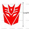 Car Stickers Has unique creativity Transformers Car Styling Sticker Autobot  Auto Badge Laptop Vinyl Decal Car Accessories