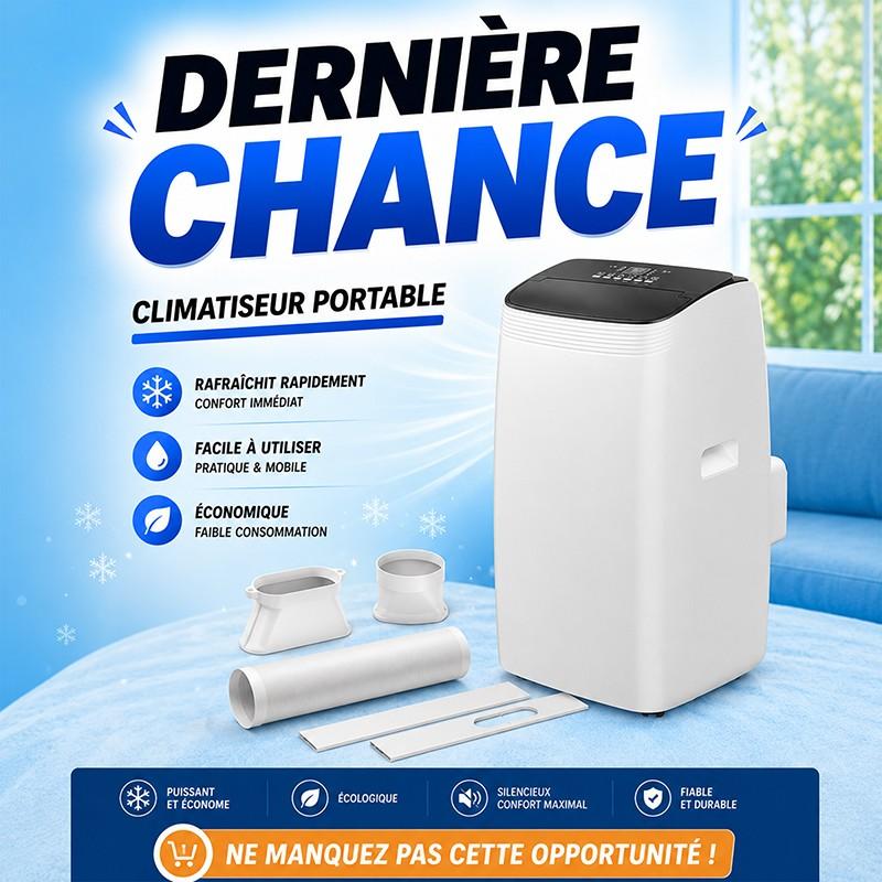 Climatiseur Mobile Réversible - 3500 W - R290 - 12000 Btu