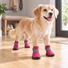 Weatherproof Pet Shoes for All Seasons Waterproof Dog Small Medium and Large Dogs, Non-Slip Oxford Cloth Comfortable Paws Covers Travel Boots