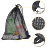 Сетчатая сумка на шнурке для улицы, сетчатая спортивная сумка для хранения, сетчатые сумки для пляжа, плавания, дайвинга, серфинга, всякой всячины, игрушек, косметики