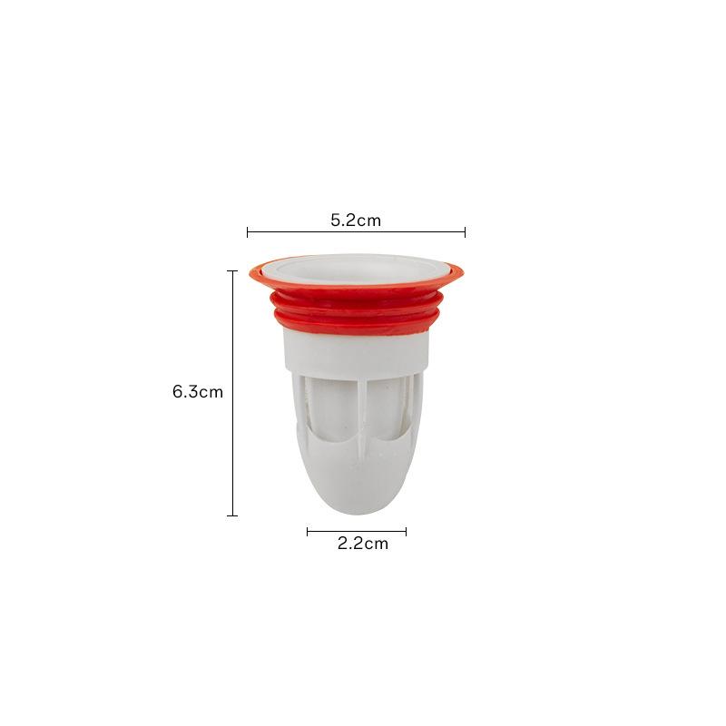 Сердцевина слива для пола Канализационное устройство для борьбы с вредителями Без специфического запаха 1 шт. Пуля для слива пола Сердцевина против запаха Дезодорация Дренажная труба