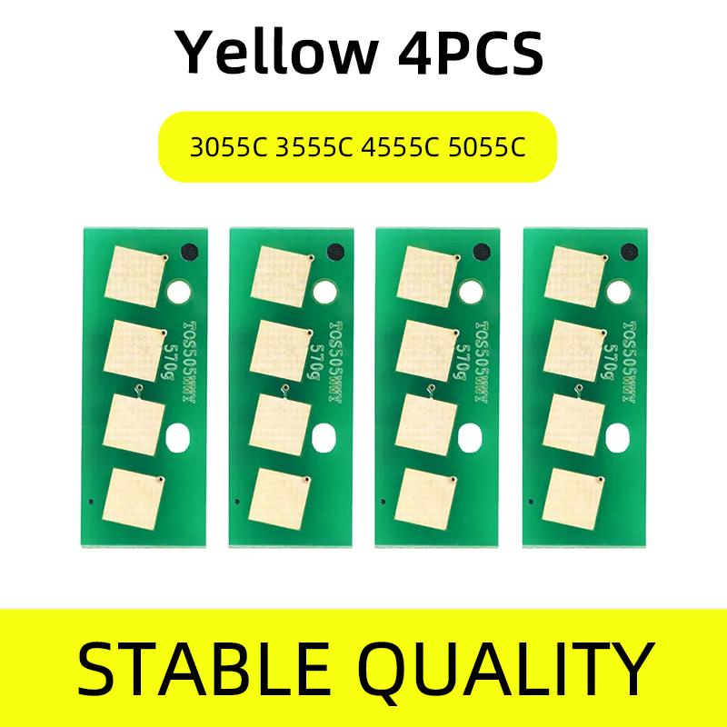 T-FC50 Toner Chip,For Toshiba E-Studio 2555C 3055C 3555C 4555C 5055C Cartridge Chips Replacement Printer