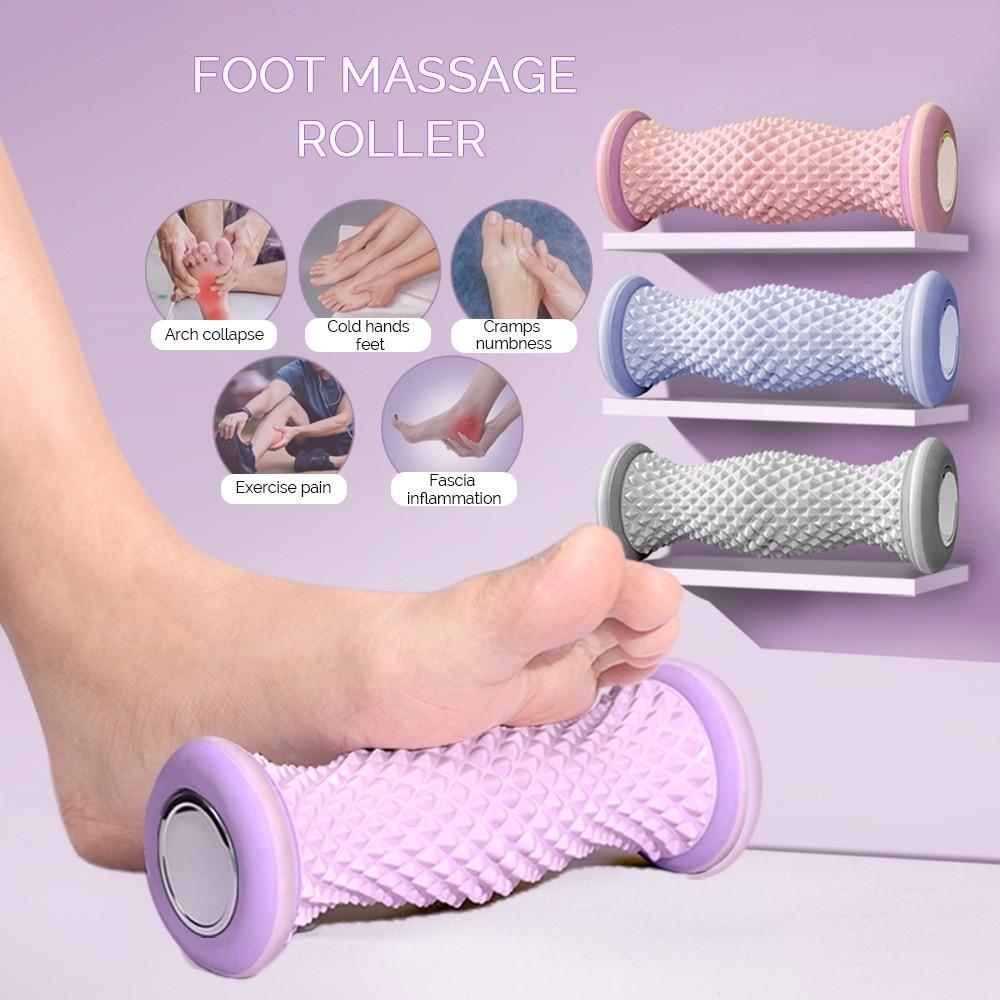 Acupressure Yoga Massage Ball Calf Shaping Plantar Fascia Roller for Sore Feet Relief