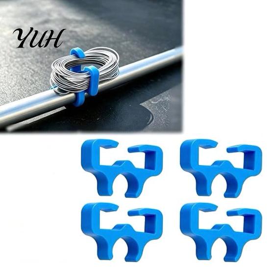 Snap-on Trimmer Line Holder for Universal Shafts, Lawn Mower Cable Retainer Clip, Fixing Clamps, Mowers Accessories Trimmers Clips